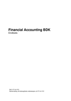 Financial Accounting BDK Eindtoets