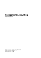 Management Accounting BDK Tussentoets 1 en 2