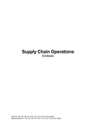 Supply Chain Operations BDK Eindtoets