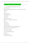 LPA &vert;42 Final Exam Questions With 100&percnt; Correct Answers&vert;2024