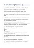 Human Disease &lpar;chapters 1-4&rpar; questions and answers&period;