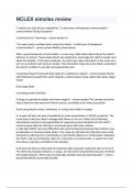NCLEX simclex review questions and answers&period;