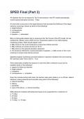 SPED Final &lpar;Part 3&rpar; questions and answers