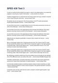 SPED 430 Test 3 questions and answers