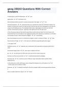 geog 350&vert;43 Questions With Correct Answers
