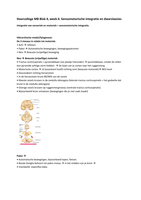Hoorcollege blok 4, week 6: Sensomotorische integratie en dwarslaesie 