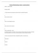 McCance Pathophysiology chapter 1 sample questions