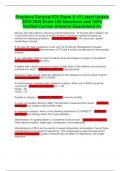 Prophecy Surgical ICU Exam A v3 Latest Update 2024-2025 Exam 100 Questions and 100&percnt; Verified Correct Answers Guaranteed A&plus;
