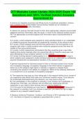 CITI Modules Latest Update 2024-2025 Exam 180 Questions and 100&percnt; Verified Correct Answers Guaranteed A&plus;