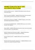  WHMIS EXAM 2024 WITH 100&percnt; ACCURATE SOLUTIONS