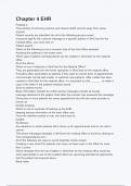 Chapter 4 EHR &lpar;ANSWERS&rpar; 2024 - DISTINCTION GUARANTEED &sol; Complete Verified Latest Version