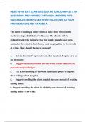 HESI 799 RN EXIT EXAM 2023-2024 &vert;ACTUAL COMPLETE 104  QUESTIONS AND CORRECT DETAILED ANSWERS WITH  RATIONALES &lpar;EXPERT CERTIFIED SOLUTIONS TO EACH  PROBLEM&rpar; ALREADY GRADED A&plus; 