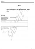 California UST Service Technician part 1 With Questions And 100&percnt;  Complete Solutions