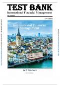 Test Bank - International Financial Management&comma; 13th Edition &lpar;Madura&comma; 2018&rpar;&comma; All Chapter 1-21