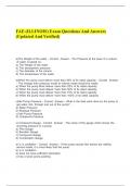 FAE &lpar;ILLINOIS&rpar; Exam Questions And Answers &lpar;Updated And Verified&rpar;&period;