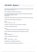 YVR AVOP - Module 1 