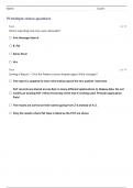 COG170 COGITO FUNDAMENTALS QUESTIONS AND ANSWERS EXAM RATED A&plus;