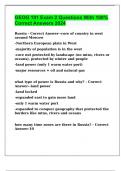 GEOG 101 Exam 2 Questions With 100&percnt; Correct Answers 2024