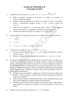 Examen Matemáticas II (Resuelto)