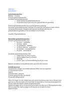 Anatomie en Fysiologie periode 3/4 Eerste jaar