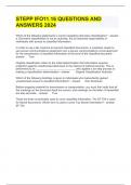 STEPP IFO11&period;16 QUESTIONS AND ANSWERS 2024