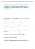 NURS 242 FINAL EXAM LATEST 2024-2024 WITH ACTUAL  QUESTIONS AND CORRECT VERIFIED ANSWERS&sol;100&percnt;  GUARANTEED TO PASS CONCEPTS&sol;ALREADY GRADED A&plus;  &sol;BRAND NEW&excl;&excl;&excl;