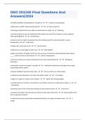 GEO 203&vert;350 Final Questions And Answers&vert;2024