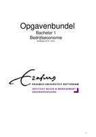 BMG Bedrijfseconomie Opgavenbundel (GW1619B)