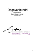 BMG Bedrijfseconomie Opgavenbundel &lpar;GW1619B&rpar;