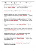 ATI Proctored Peds Questions and Answers with complete solution Covers&lpar;2024&sol;2025Graded A&plus;&rpar;