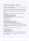 IAAP CPACC Certification - Post Exam &lpar;ANSWERS&rpar; 2024 - DISTINCTION GUARANTEED &sol; Complete Verified Latest Version