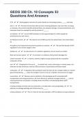GEOG 350 Ch&period; 10 Concepts 53 Questions And Answers