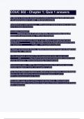 COUC 502 - Chapter 1&colon; Quiz 1 answers