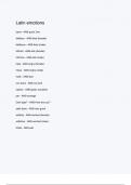 Latin emotions &lpar;ANSWERS&rpar; 2024 - DISTINCTION GUARANTEED &sol; Complete Verified Latest Version