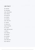 Latin Quiz 2 &lpar;ANSWERS&rpar; 2024 - DISTINCTION GUARANTEED &sol; Complete Verified Latest Version
