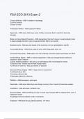 FSU ECO 2013 Exam 2 &lpar;ANSWERS&rpar; 2024 - DISTINCTION GUARANTEED &sol; Complete Verified Latest Version