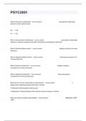 PSYC2081 Complete Practice Guide With Complete Answers&period;