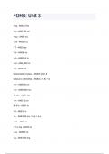 FOHS&colon; Unit 3 questions and answers rated A&plus; 2024&sol;2025