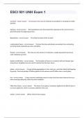 ESCI 501 UNH Exam 1 Actual Questions And Well Elaborated Answers 100&percnt; Verified&period;