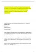 OKLAHOMA BOARD OF DENISTRY JURISPRUDENCE EXAM  NEWEST ACTUAL EXAM WITH COMPLETE QUESTIONS AND  CORRECT VERIFIED ANSWERS &lpar;DETAILED ANSWERS&rpar;  ALREADY GRADED A&plus; 100&percnt; GUARANTEED TO PASS  CONCEPTS&excl;&excl;&excl;