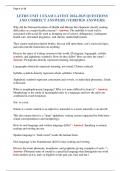 LETRS UNIT 1 EXAM LATEST 2024-2025 QUESTIONS   AND CORRECT ANSWERS &lpar;VERIFIED ANSWERS&rpar;