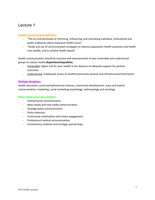 CPT-32306 samenvatting lectures