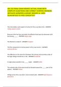 LRA 222 FINAL EXAM NEWEST ACTUAL EXAM WITH  COMPLETE QUESTIONS AND CORRECT VERIFIED ANSWERS  &lpar;DETAILED ANSWERS&rpar; ALREADY GRADED A&plus; 100&percnt;  GUARANTEED TO PASS CONCEPTS&excl;&excl;&excl;