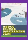 ITE 302C COURSE 6 &lpar;QUIZZES & ANS&rpar; 2024&excl;&excl;