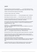 Unit 9 Questions with 100&percnt; Actual correct answers &vert; verified &vert; latest update &vert; Graded A&plus; &vert; Already Passed &vert; Complete Solution 2024 - 2025