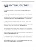 XCEL CHAPTER 4A  STUDY GUIDE TEST&period;