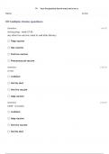 DR&period; HIGH YIELD FAMILY MEDICINE EXAM QUESTIONS WITH 100&percnt; CORRECT ANSWERS&excl;&excl;
