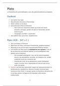 Samenvatting Wijsbegeerte Plato &lpar;herziene uitgave 2012&rpar; -  L Filosofische grondslagen van de geesteswetenschappen