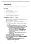 Samenvatting Wijsbegeerte Aristoteles &lpar;herziene uitgave 2012&rpar; -  L Filosofische grondslagen van de geesteswetenschappen