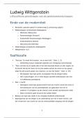 Samenvatting Wijsbegeerte Wittgenstein &lpar;herziene uitgave 2012&rpar; -  L Filosofische grondslagen van de geesteswetenschappen